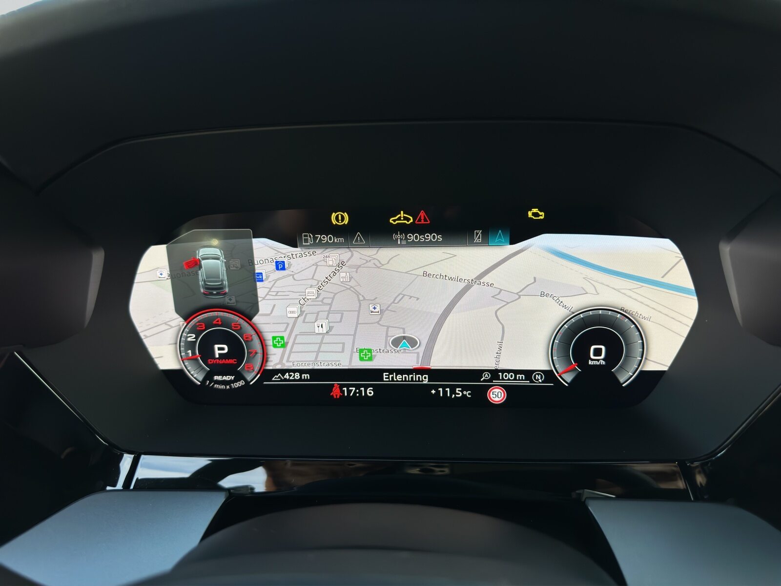 AUDI A3 Sportback TFSI 110 kW S line, Benzina, Auto dimostrativa, Automatico - 7