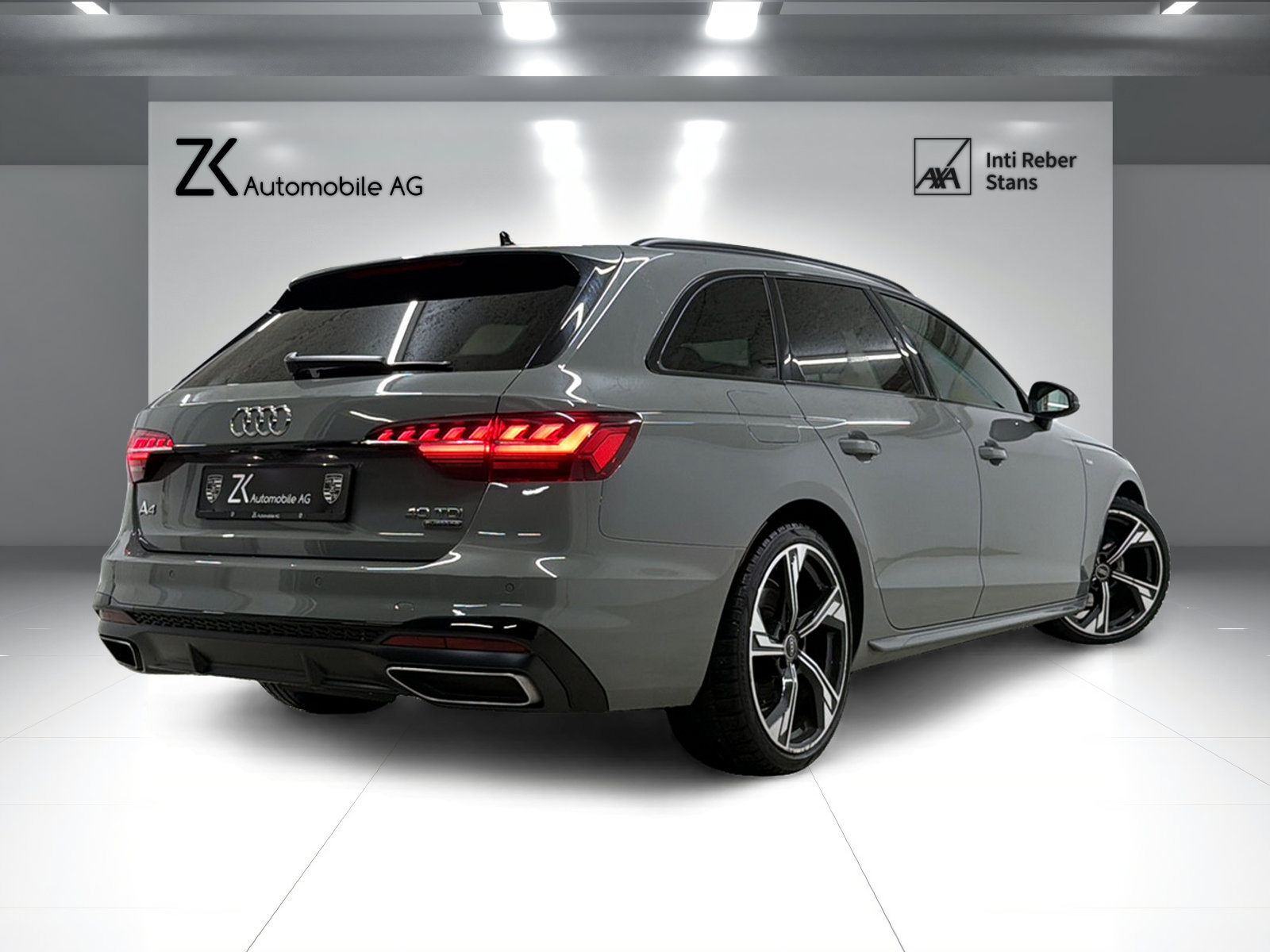 AUDI A4 Avant 40 TDI S Line 204PS Attraction QUANTUMGREY qua, Hybride Léger Diesel/Électricité, Occasion / Utilisé, Automatique - 2