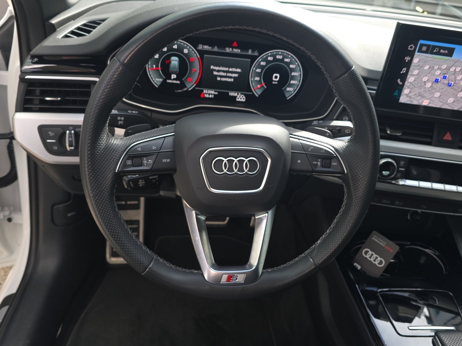 AUDI A4 Avant 40 TFSI S line S-tronic quattro, Hybride Léger Essence/Électricité, Occasion / Utilisé, Automatique - 7