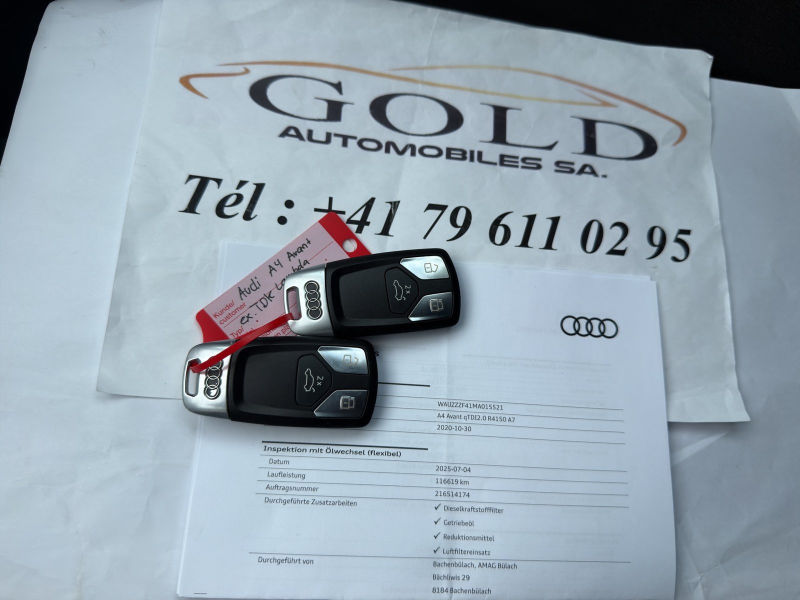 AUDI A4 Avant 40 TDI Attraction quattro S-tronic, Diesel, Second hand / Used, Automatic - 6