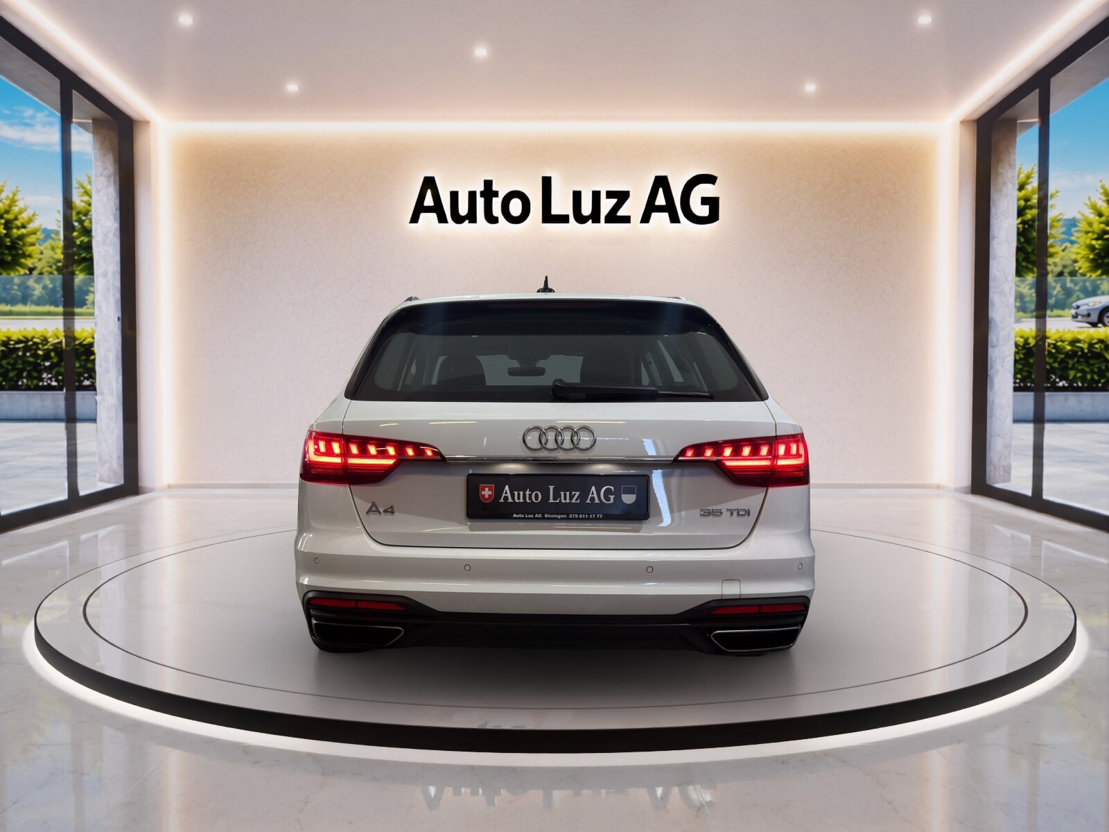 AUDI A4 Avant 35 TDI S-tronic, Mild-Hybrid Diesel/Elektro, Occasion / Gebraucht, Automatik - 3