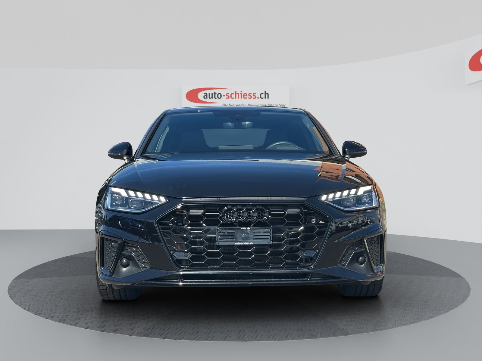 AUDI A4 40 TDI S line S-tronic Black, Mild-Hybrid Diesel/Elektro, Occasion / Gebraucht, Automatik - 2