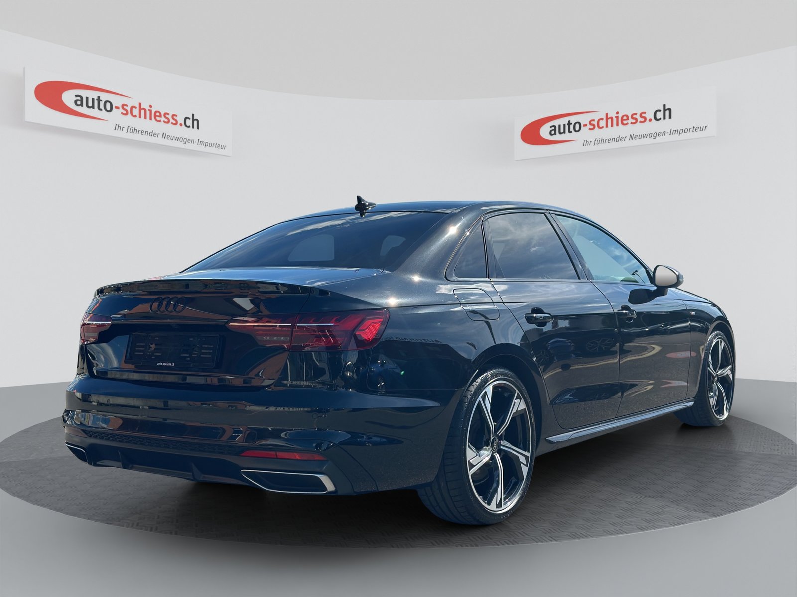 AUDI A4 40 TDI S line S-tronic Black, Mild-Hybrid Diesel/Elektro, Occasion / Gebraucht, Automatik - 5