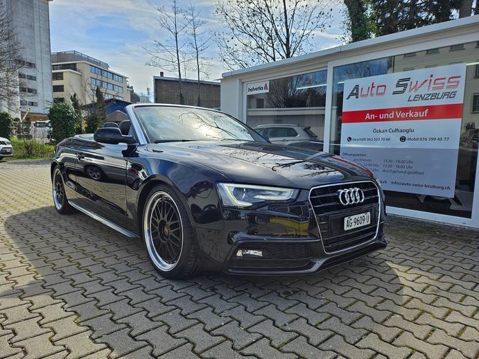 AUDI A5 Cabriolet 2.0 TFSI multitronic S-LINE, Petrol, Second hand / Used, Automatic