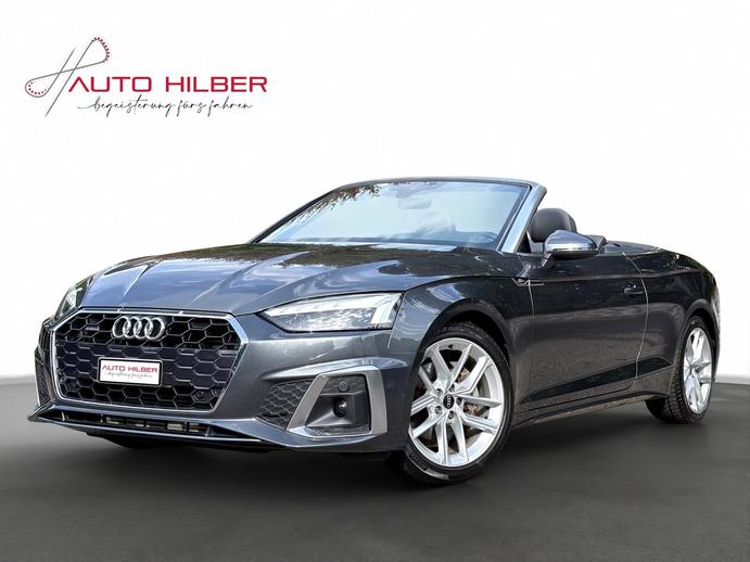 AUDI A5 Cabriolet 40 TFSI S-Line S-tronic quattro, Mild-Hybrid Petrol/Electric, Second hand / Used, Automatic
