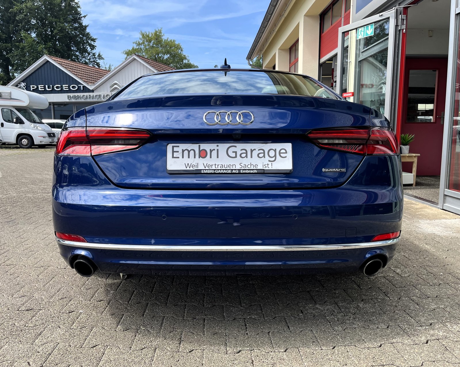AUDI A5 Coupé 2.0 TFSI Design quattro S-tronic, Benzin, Occasion / Gebraucht, Automatik - 7