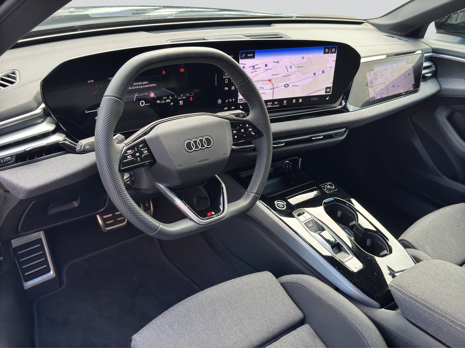 AUDI A5 Avant S-Line TFSI 150 kW Schwarz Optik S tronic, Mild-Hybrid Petrol/Electric, Second hand / Used, Automatic - 7