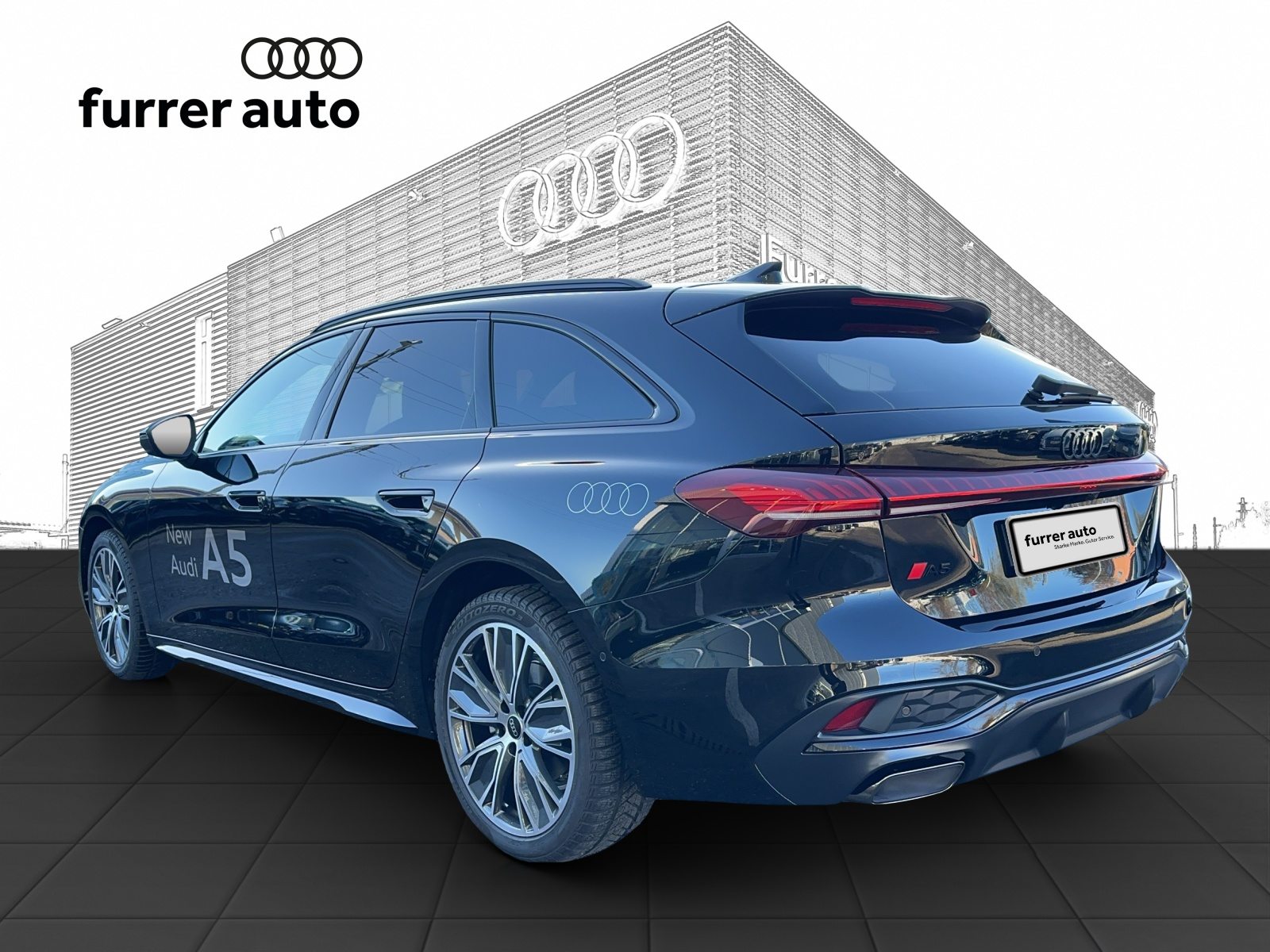 AUDI A5 Avant TFSI 150 kW, Benzin, Vorführwagen, Automat - 3