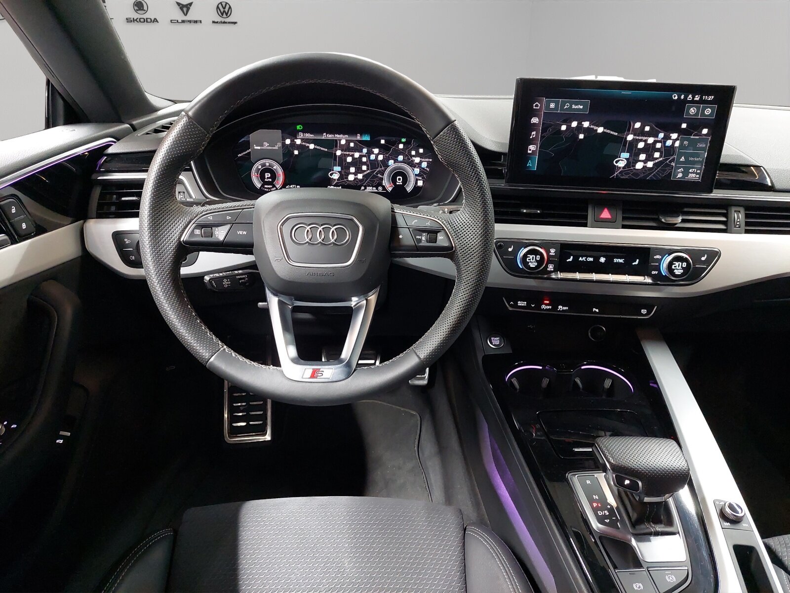 AUDI A5 Sportback 40 TDI S-Line Attraction quattro S-tronic, Mild-Hybrid Diesel/Elektro, Occasion / Gebraucht, Automatik - 7