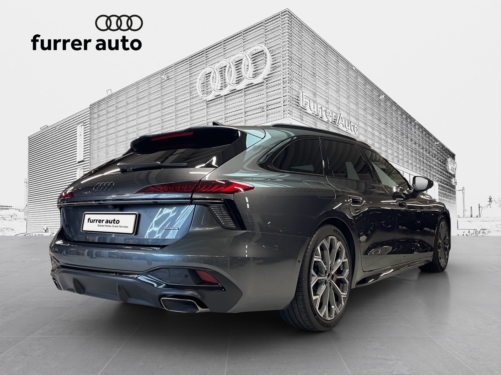 AUDI A6 Avant e-hybrid 270 kW, Hybride Intégral Essence/Électricité, Voiture nouvelle, Automatique - 5