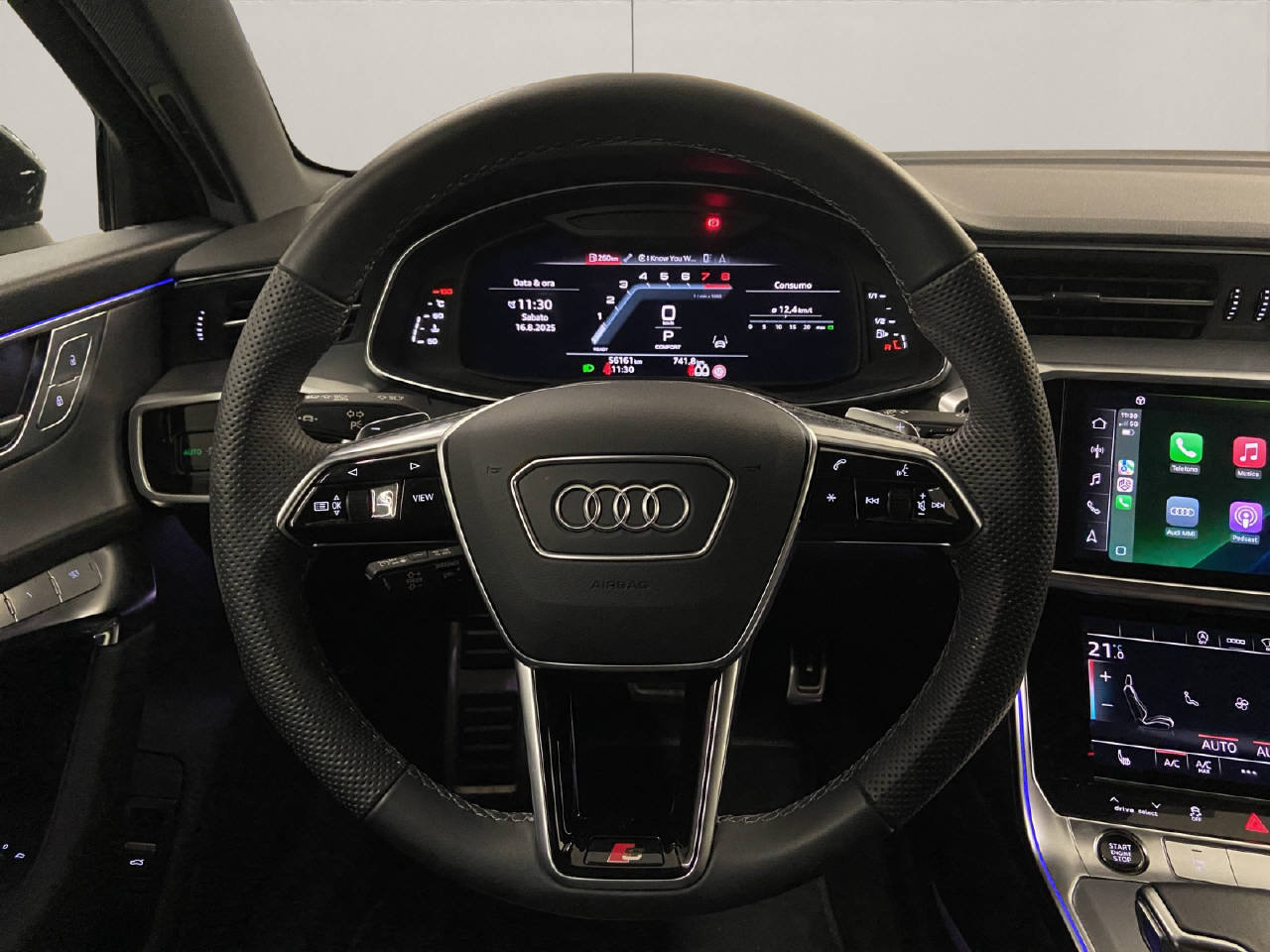 AUDI A6 Avant 2.0 45 TFSI Sport quattro S-Tronic, Hybride Leggero Benzina/Elettrica, Occasioni / Usate, Automatico - 7