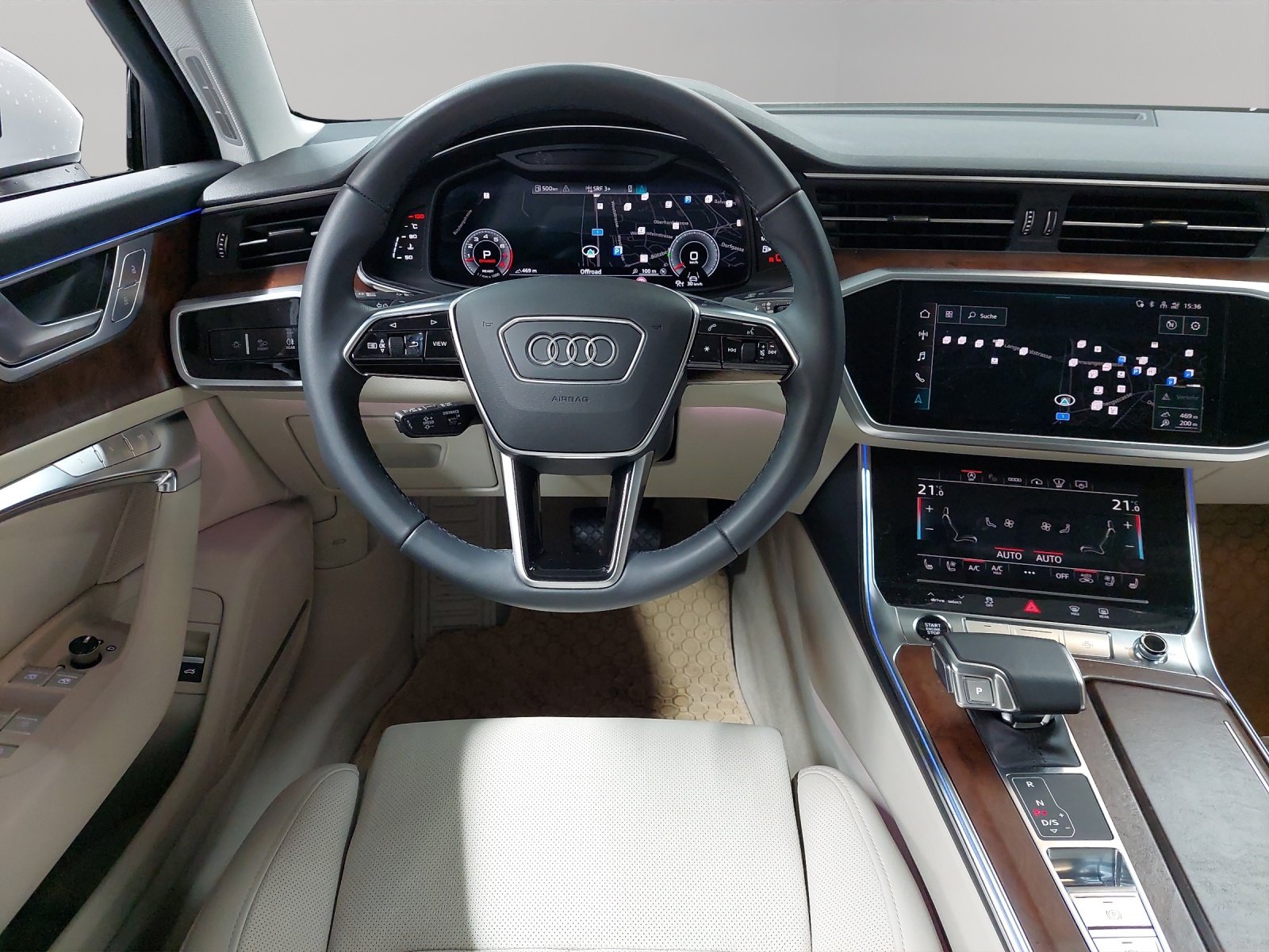 AUDI A6 Avant 55 TFSI quattro S-tronic, Hybride Leggero Benzina/Elettrica, Occasioni / Usate, Automatico - 7