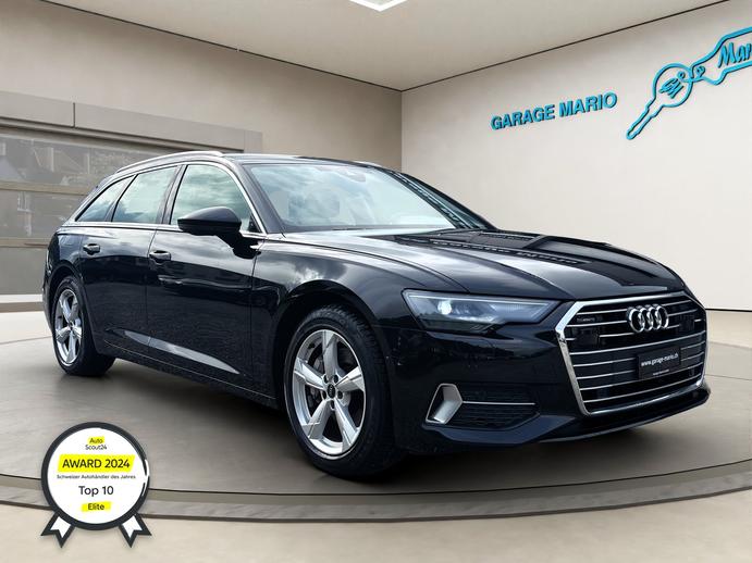 AUDI A6 Avant 45 TDI Sport quattro tiptronic VOLLEDERAUSSTAT, Mild-Hybrid Diesel/Electric, Second hand / Used, Automatic
