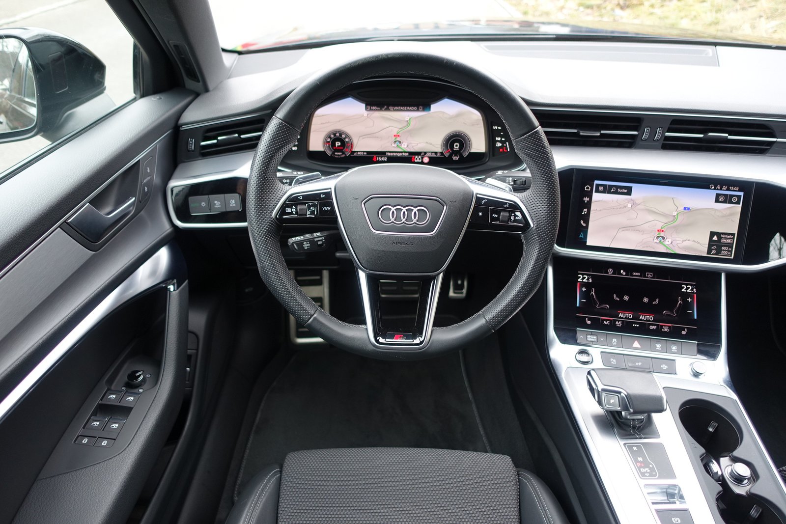 AUDI A6 45 TFSI S line S-tronic quattro, Mild-Hybrid Petrol/Electric, Second hand / Used, Automatic - 4