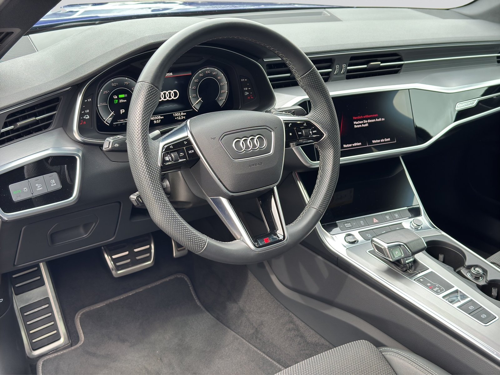 AUDI A6 Limousine 50 TFSIe S-Line quattro Schwarz Plus S-tro, Plug-in-Hybrid Benzina/Elettrica, Occasioni / Usate, Automatico - 7