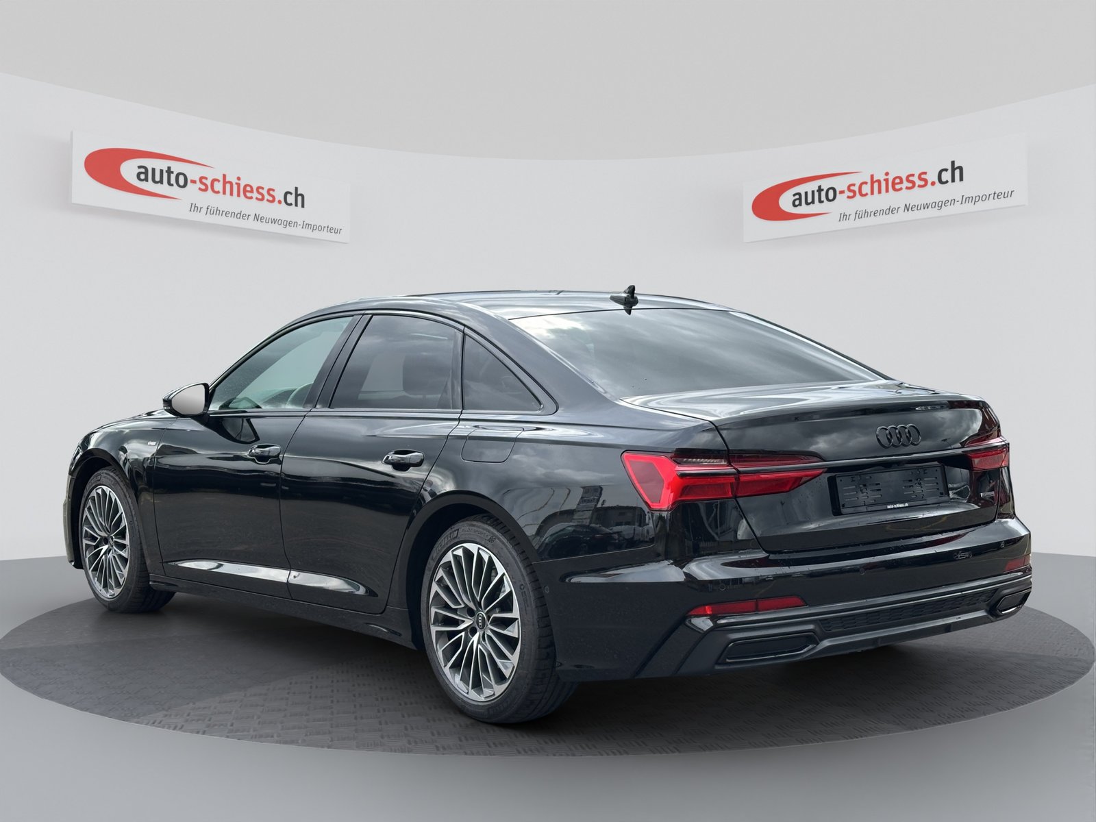 AUDI A6 Limousine 50 TFSIe quattro S-Line Schwarz Plus S-tro, Plug-in-Hybrid Benzin/Elektro, Occasion / Gebraucht, Automatik - 3