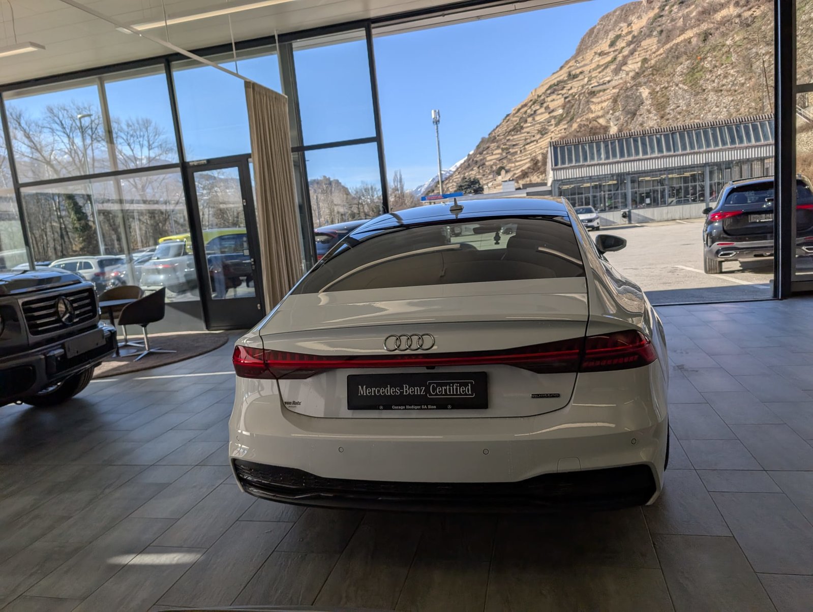 AUDI A7 Sportback 55 TFSI quattro S-tronic, Mild-Hybrid Benzin/Elektro, Occasion / Gebraucht, Automatik - 4
