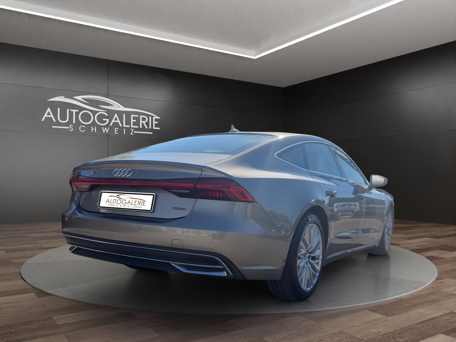 AUDI A7 Sportback 55 TFSI quattro CH ERSTBESITZ Leder Val, Hybride Leggero Benzina/Elettrica, Occasioni / Usate, Automatico - 5