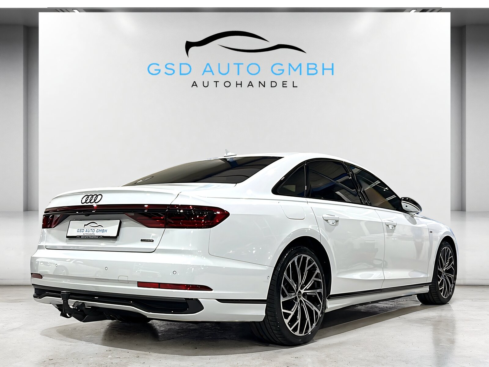 AUDI A8 50 TDI qu**AHK,S-Sportsitze,5-Jahre Werksgarantie,Optikp, Hybride Léger Diesel/Électricité, Occasion / Utilisé, Automatique - 4