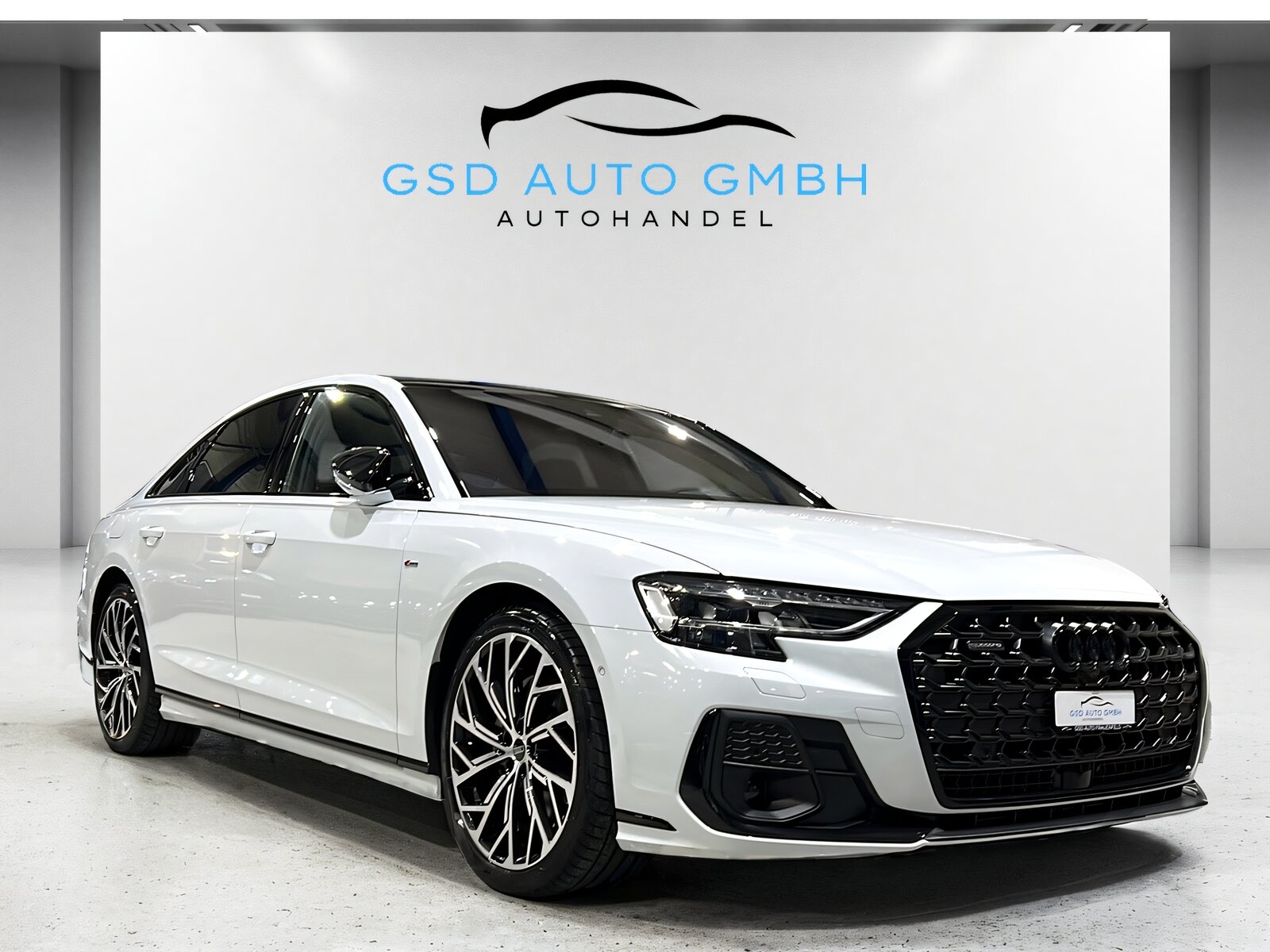 AUDI A8 50 TDI qu**AHK,S-Sportsitze,5-Jahre Werksgarantie,Optikp, Hybride Léger Diesel/Électricité, Occasion / Utilisé, Automatique - 5