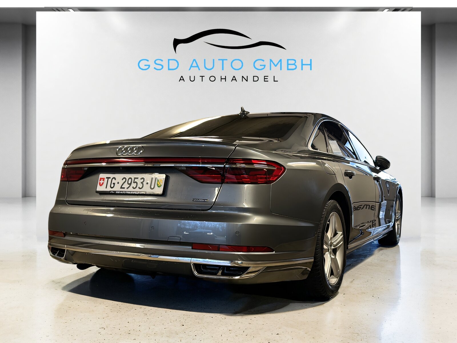 AUDI A8 55 TFSI quattro**Panodach,Head Up,Standheizung,Luftfahrw, Mild-Hybrid Benzin/Elektro, Occasion / Gebraucht, Automatik - 5