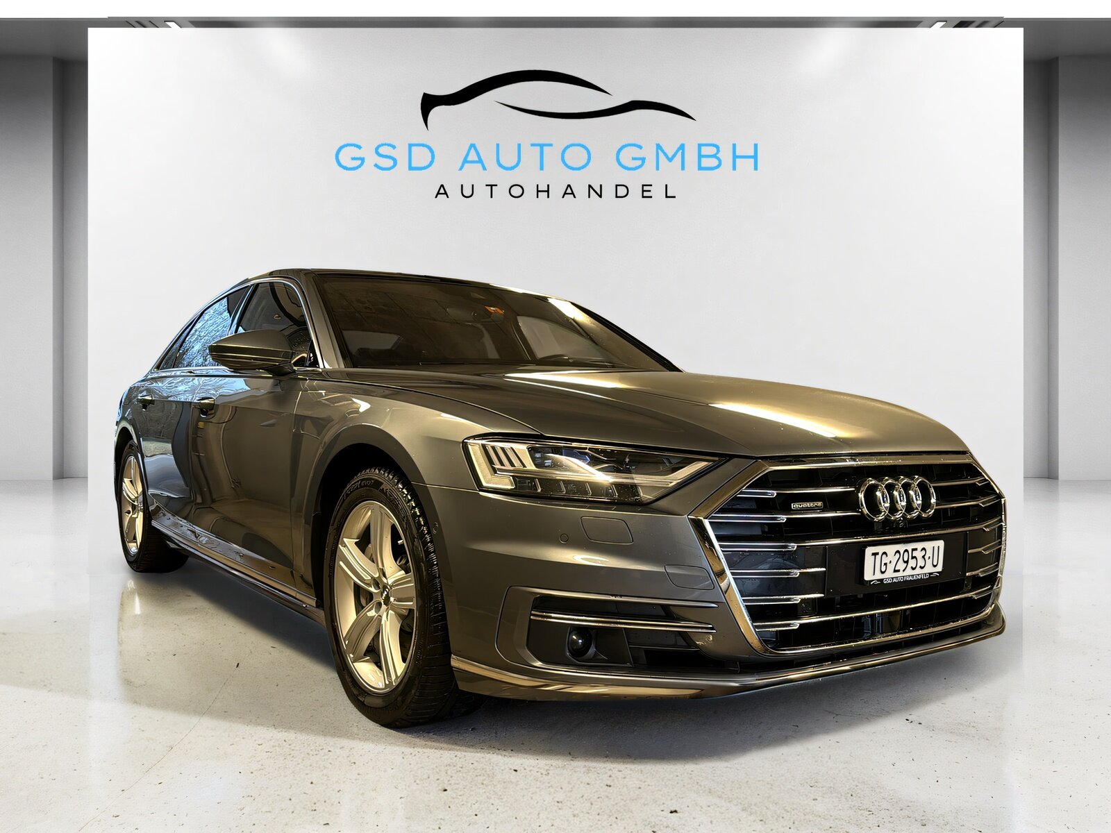 AUDI A8 55 TFSI quattro**Panodach,Head Up,Standheizung,Luftfahrw, Mild-Hybrid Benzin/Elektro, Occasion / Gebraucht, Automatik - 6