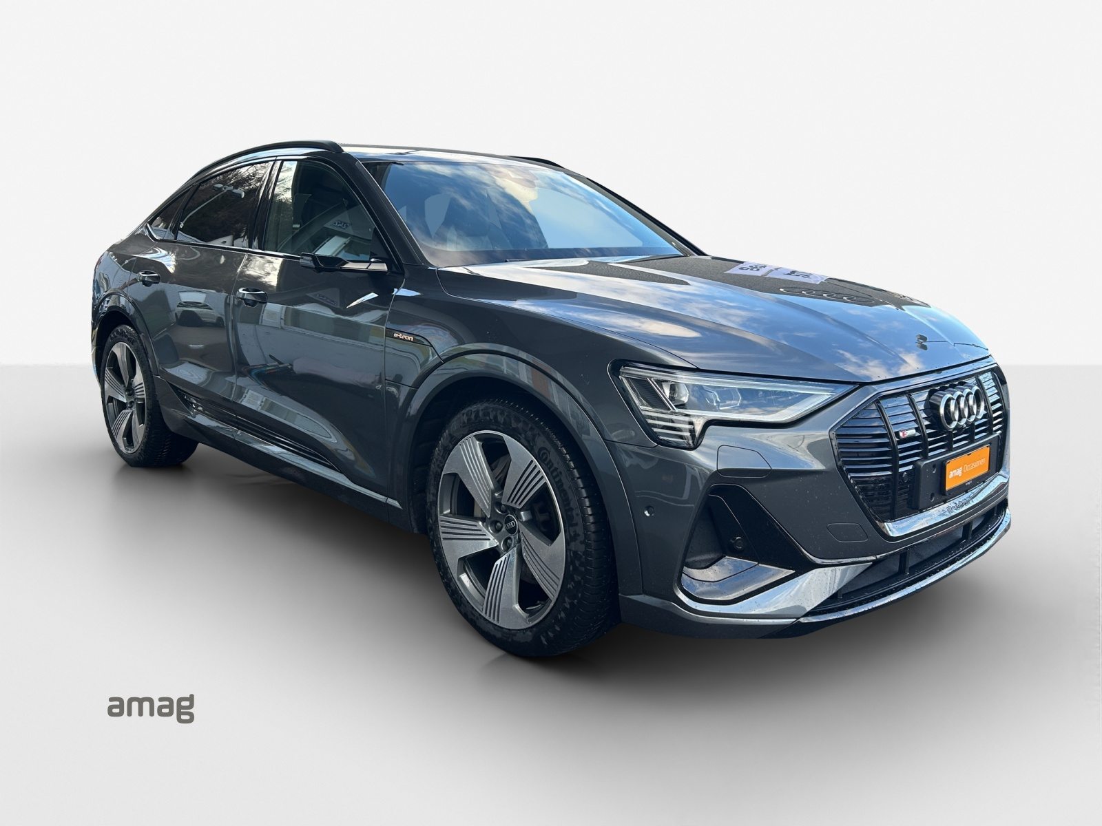 AUDI e-tron Sportback 55 S line Black Edition, Elektro, Occasion / Gebraucht, Automatik - 7