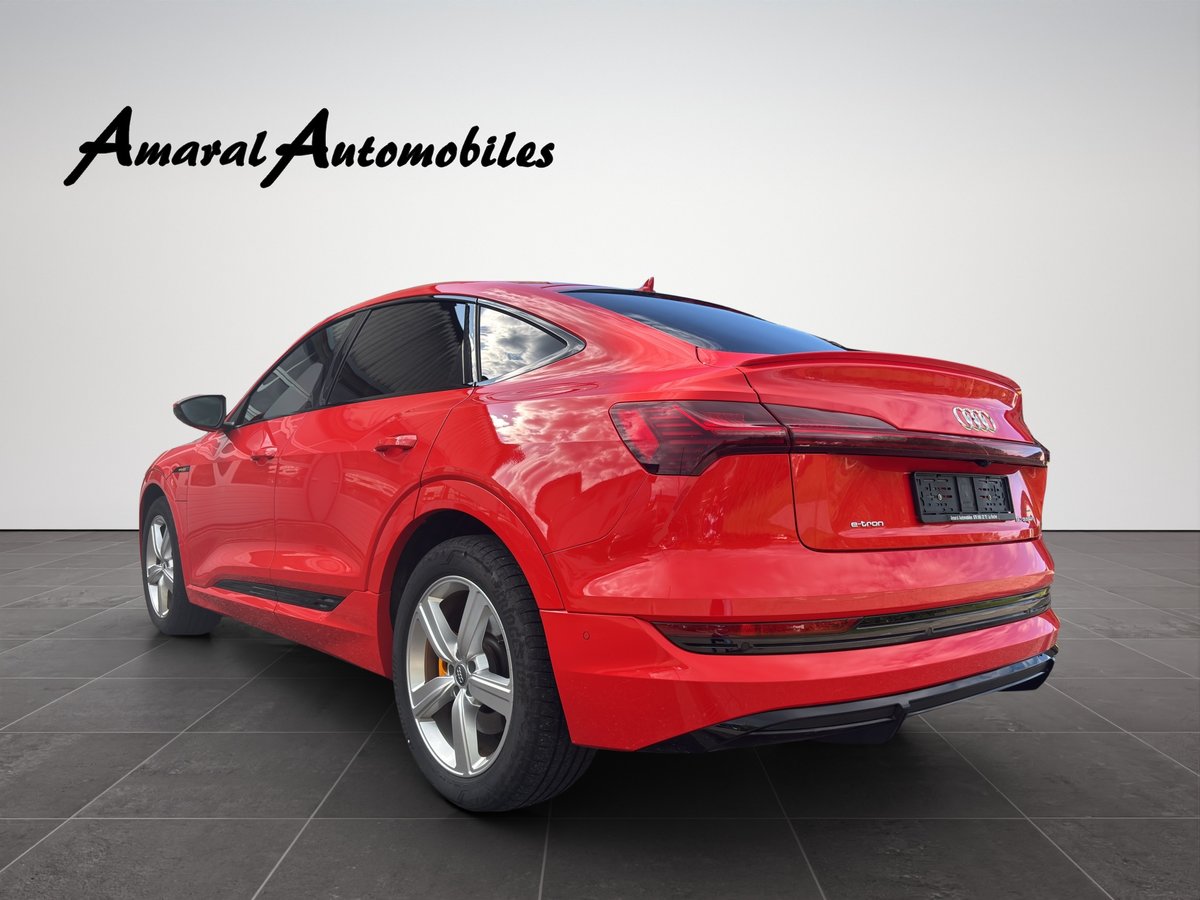 AUDI e-tron 50 Sportback S Line quattro, Électrique, Occasion / Utilisé, Automatique - 3