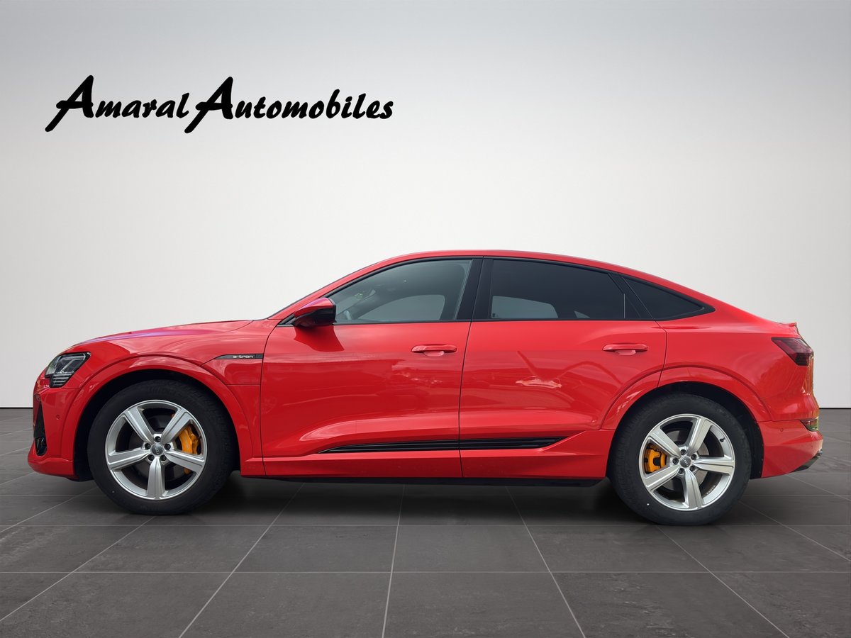 AUDI e-tron 50 Sportback S Line quattro, Électrique, Occasion / Utilisé, Automatique - 4