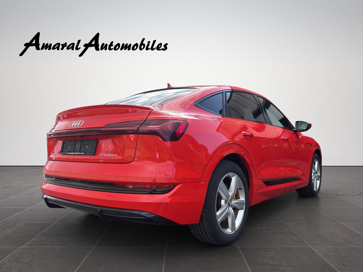 AUDI e-tron 50 Sportback S Line quattro, Électrique, Occasion / Utilisé, Automatique - 6