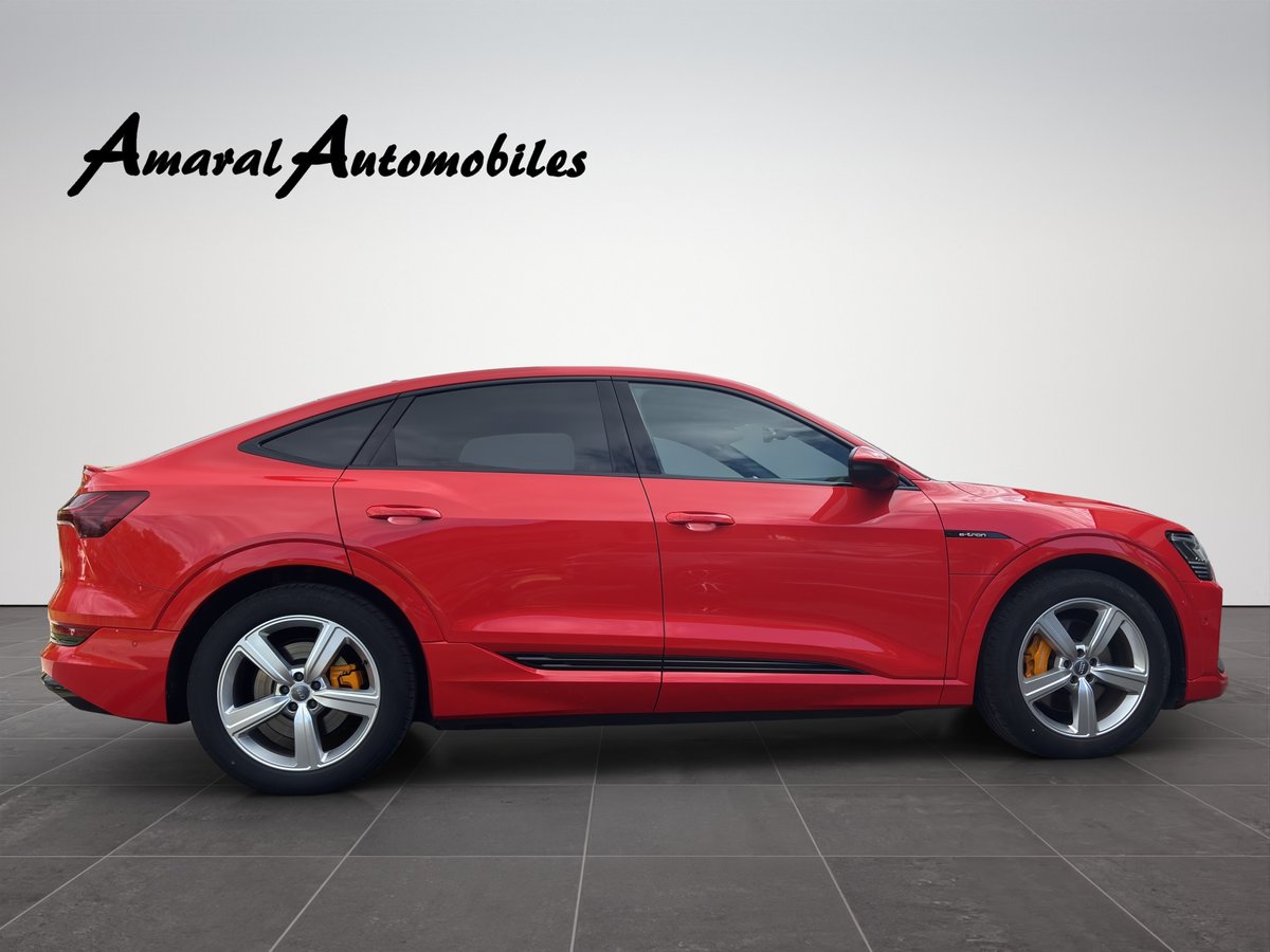AUDI e-tron 50 Sportback S Line quattro, Électrique, Occasion / Utilisé, Automatique - 7