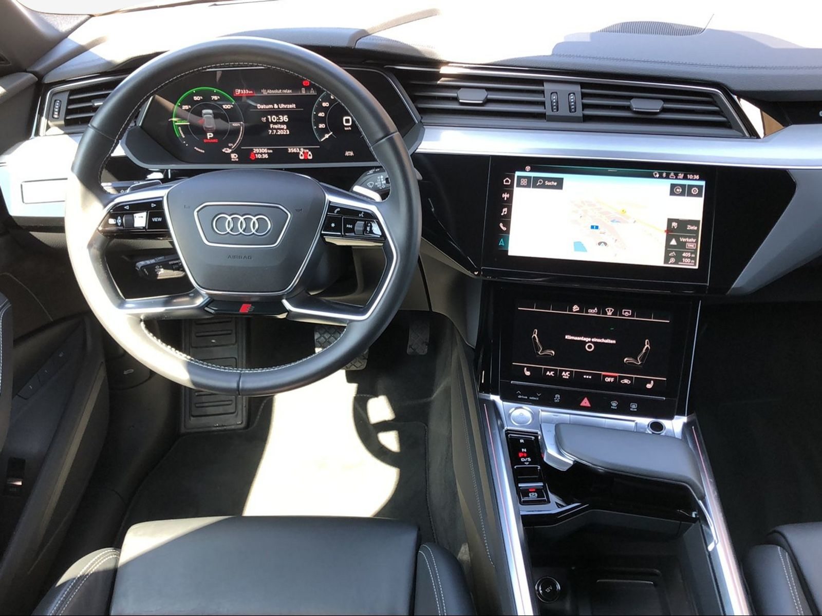 AUDI e-tron Sportback 50 advanced Attraction, Elektro, Occasion / Gebraucht, Automatik - 7