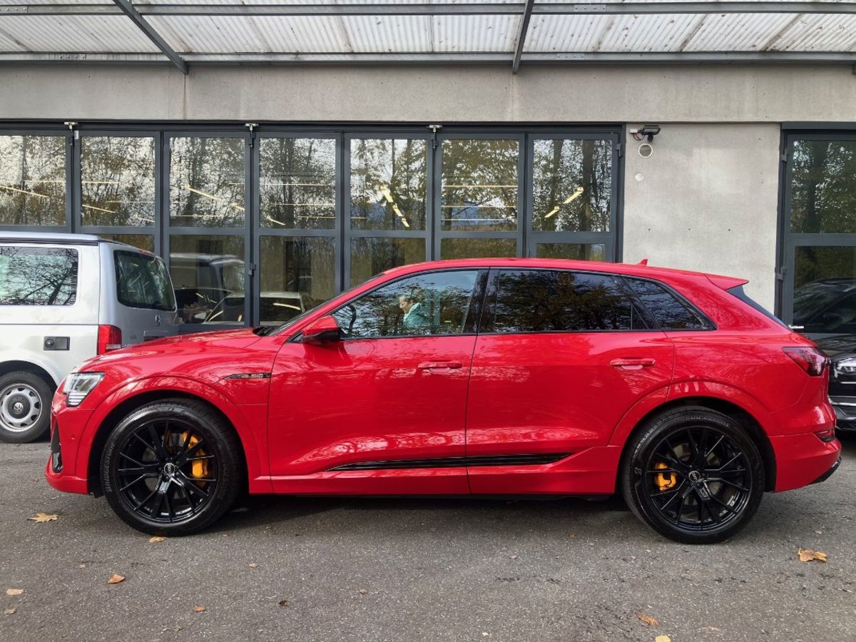 AUDI e-tron 55 S Line quattro I Anhängerkupplung, Elettrica, Occasioni / Usate, Automatico - 4