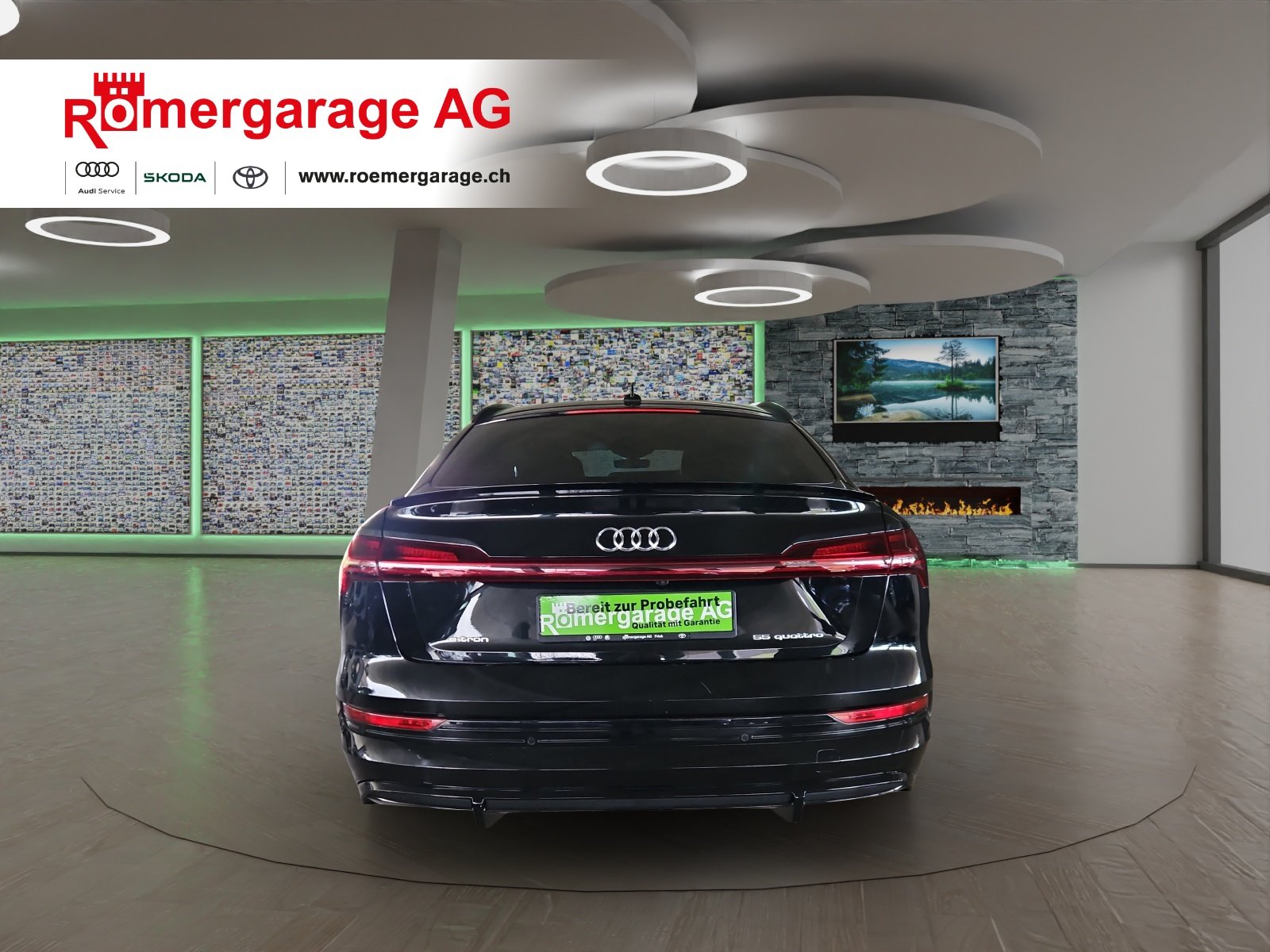 AUDI e-tron 55 Sportback Advanced Black Edition quattro, Electric, Second hand / Used, Automatic - 3