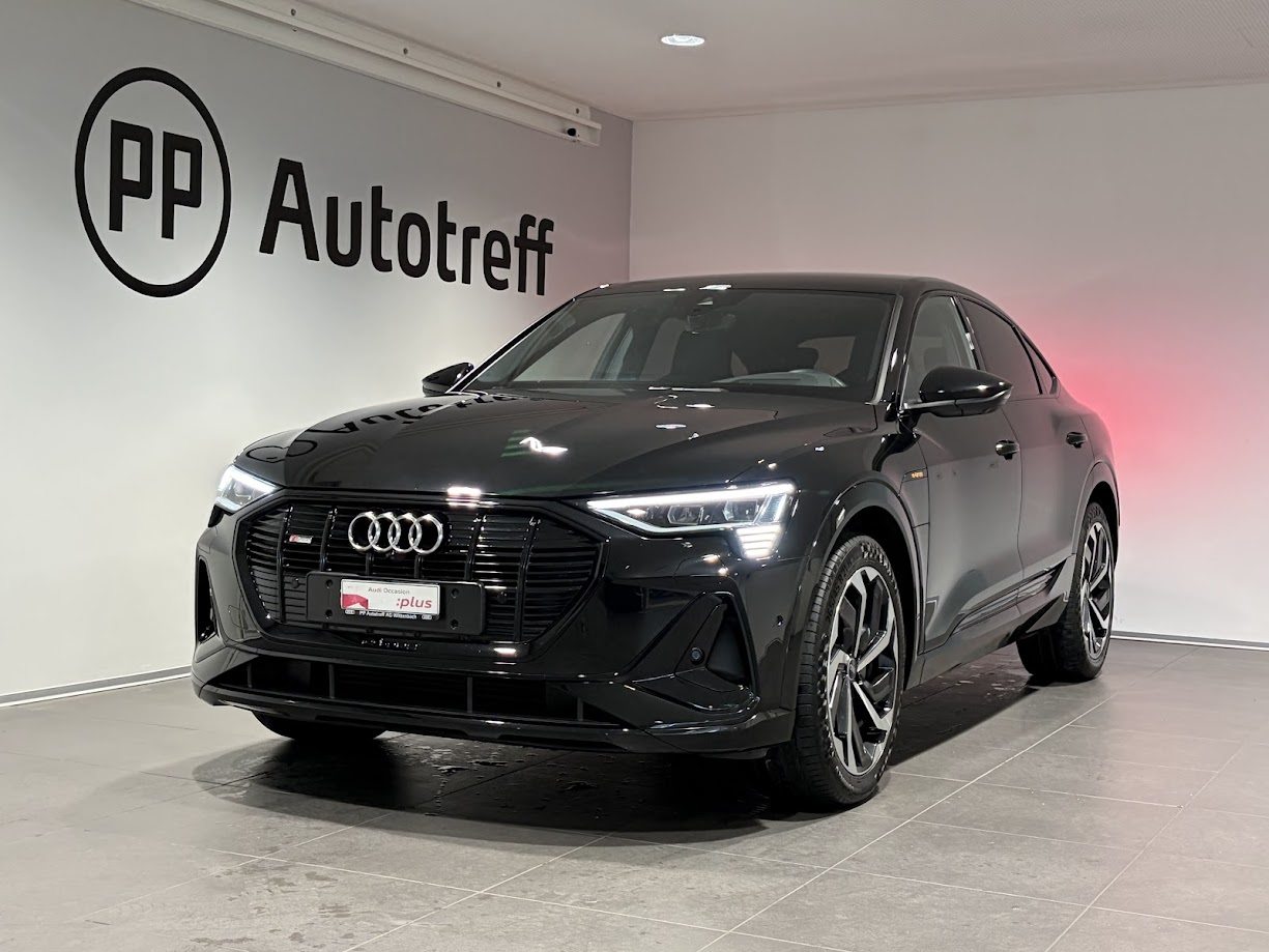 AUDI e-tron Sportback 55 S line Black Edition, Elettrica, Occasioni / Usate, Automatico - 2