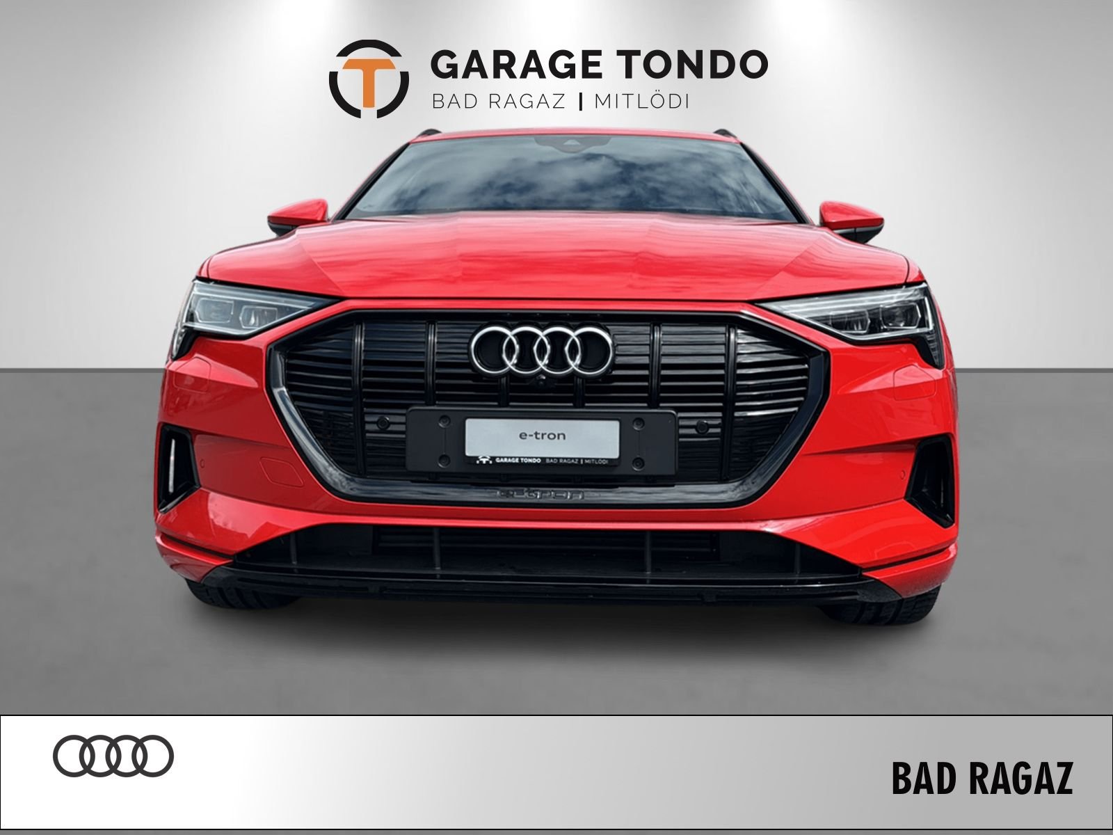 AUDI e-tron (Rot) 55 Advanced quattro, Electric, Second hand / Used, Automatic - 2