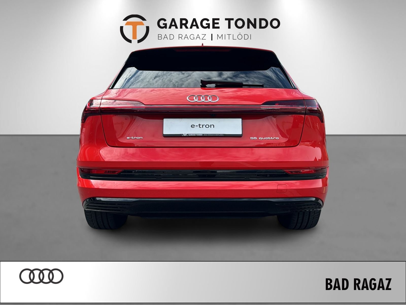 AUDI e-tron (Rot) 55 Advanced quattro, Electric, Second hand / Used, Automatic - 5