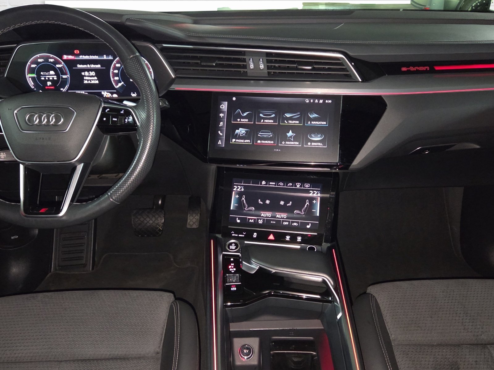 AUDI e-tron 55 S Line Black Edition quattro, Electric, Second hand / Used, Automatic - 7
