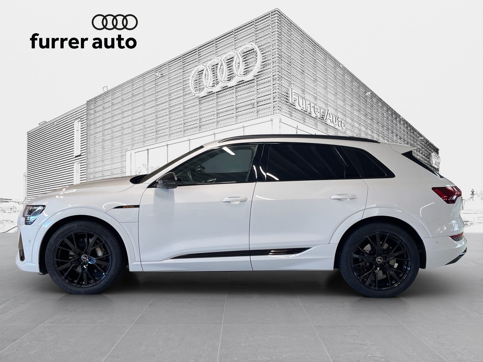AUDI e-tron 55 S line Black Edition, Electric, Second hand / Used, Automatic - 2