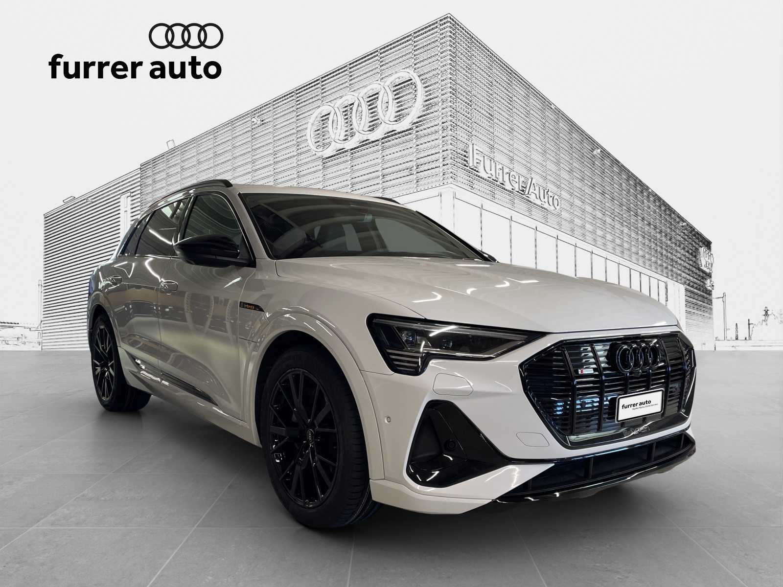 AUDI e-tron 55 S line Black Edition, Electric, Second hand / Used, Automatic - 7