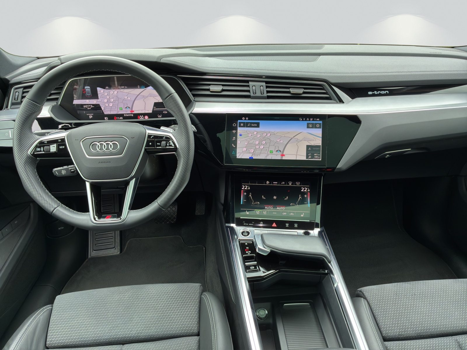 AUDI e-tron 55 S line Black Edition, Électrique, Occasion / Utilisé, Automatique - 7