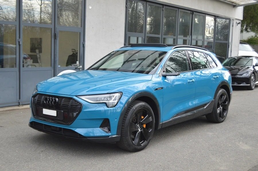 AUDI e-tron 55 quattro Edition ONE black, Elektro, Occasion / Gebraucht, Automatik - 3