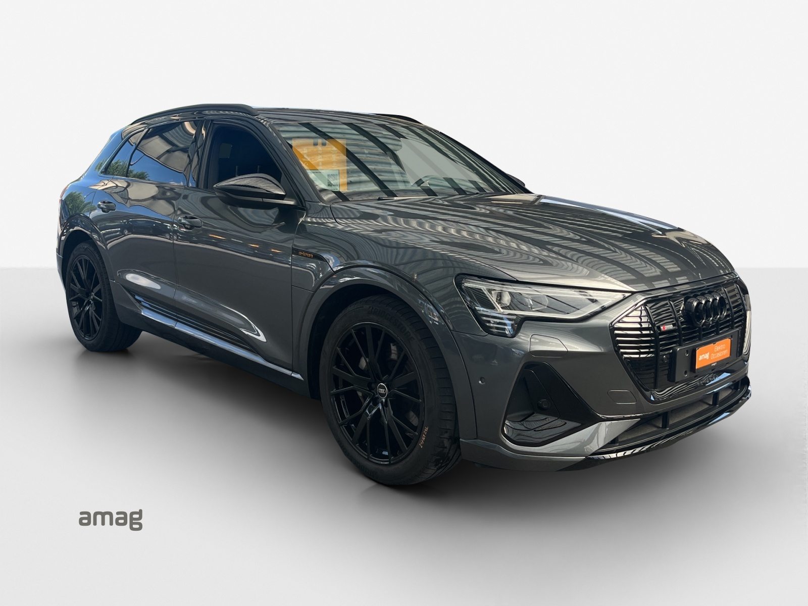 AUDI e-tron 55 S line Black Edition, Elektro, Occasion / Gebraucht, Automatik - 6