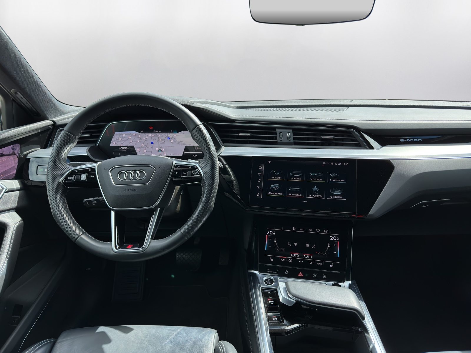 AUDI e-tron 55 S line Black Edition, Électrique, Occasion / Utilisé, Automatique - 7