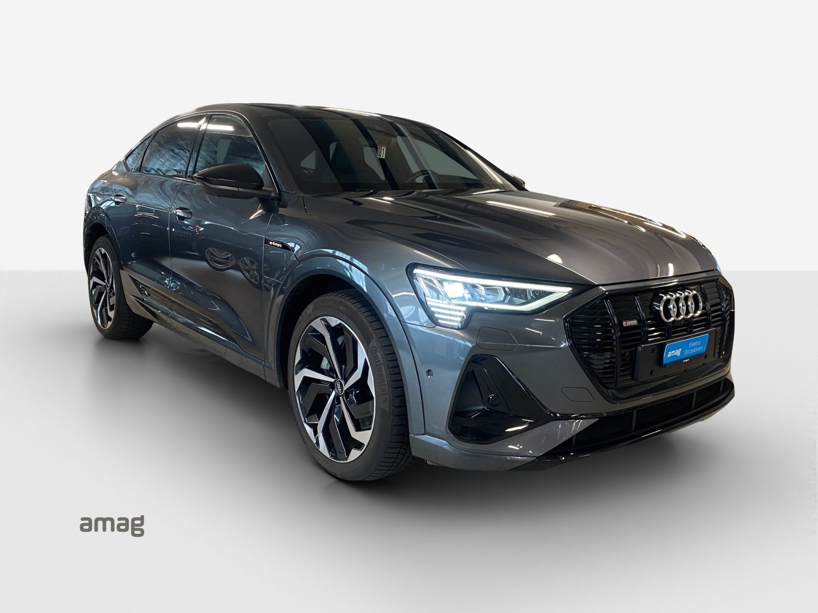AUDI e-tron Sportback 55 S line Black Edition, Electric, Second hand / Used, Automatic - 7