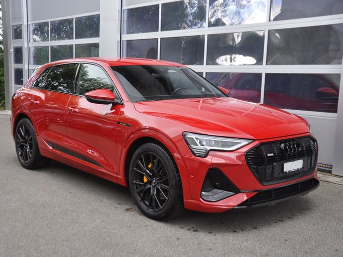 AUDI e-tron 55 S Line quattro I Anhängerkupplung, Electric, Second hand / Used, Automatic