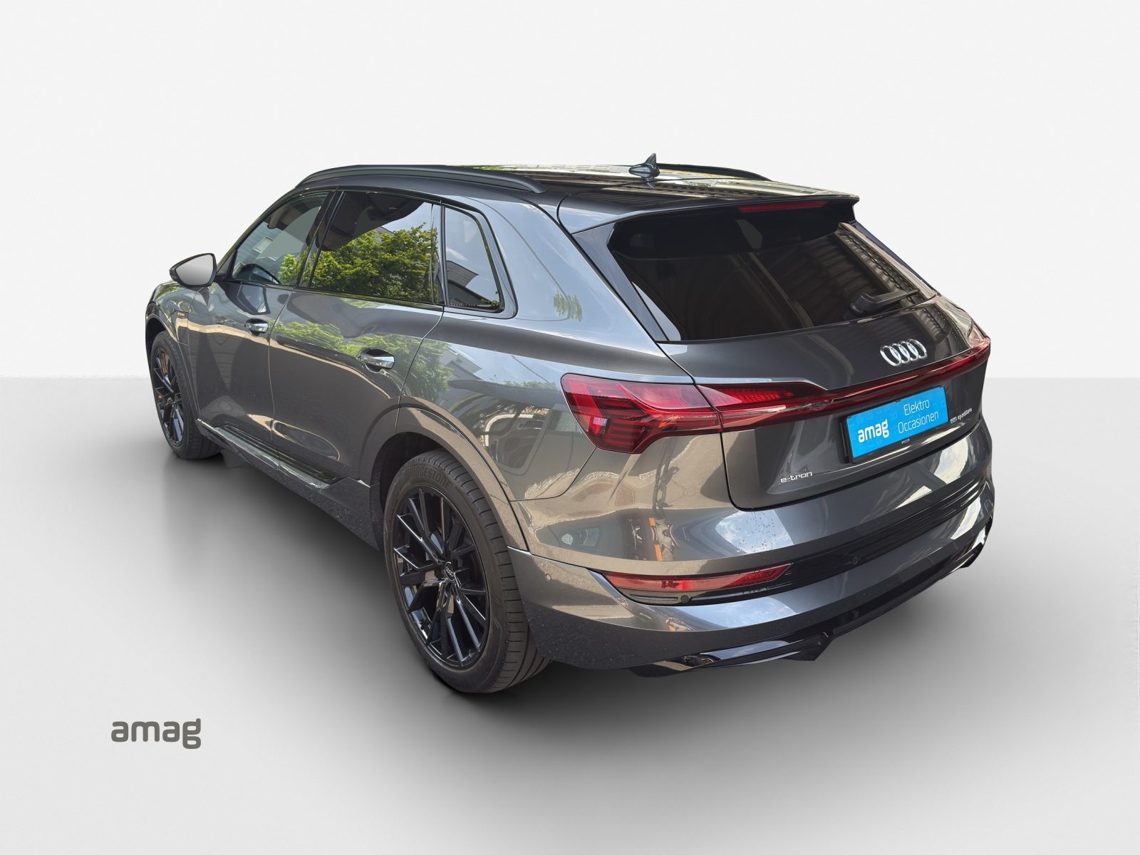 AUDI e-tron 55 S line Black Edition, Électrique, Occasion / Utilisé, Automatique - 3