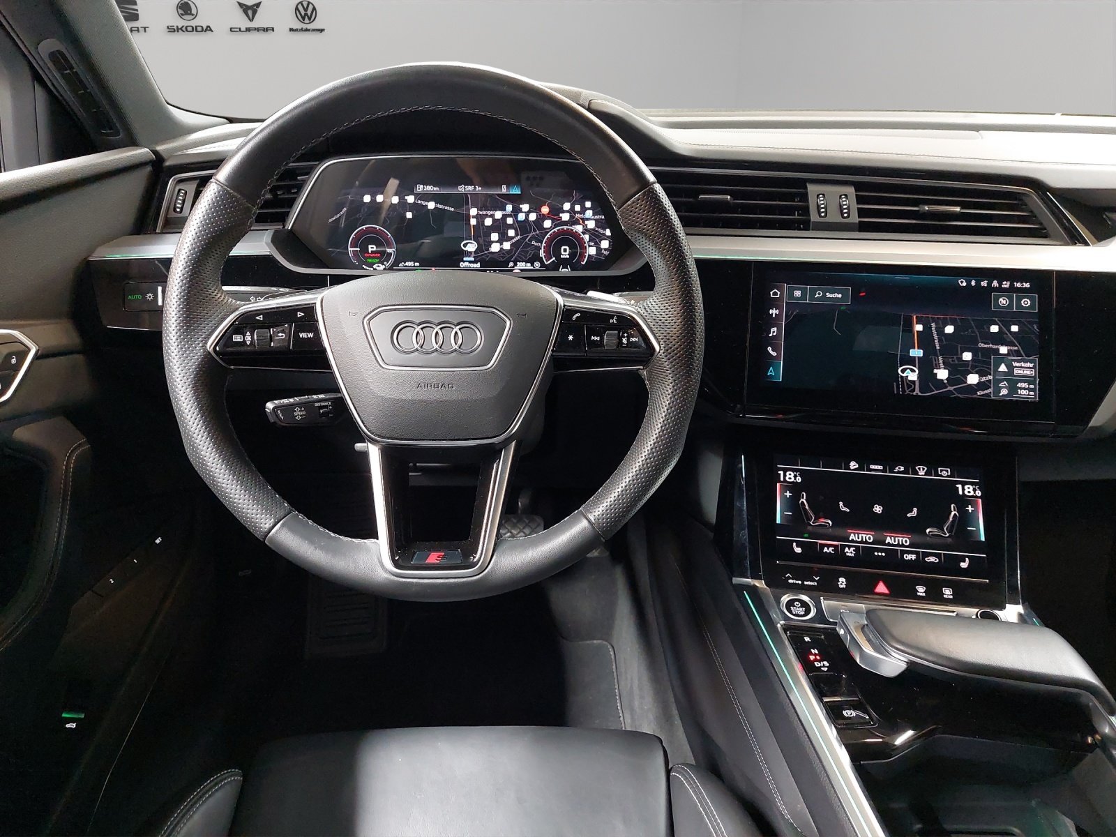 AUDI e-tron 55 S Line Black Edition quattro, Elettrica, Occasioni / Usate, Automatico - 7