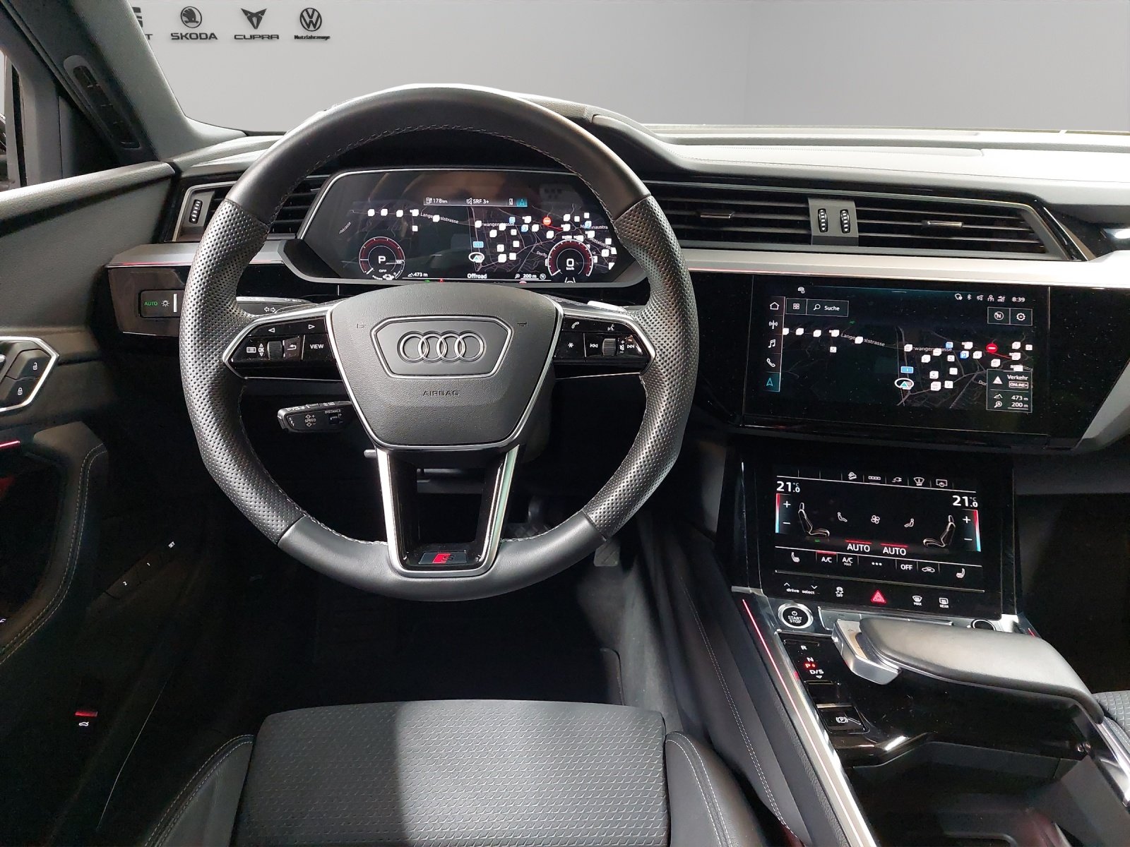 AUDI e-tron 55 S Line Black Edition quattro, Elettrica, Occasioni / Usate, Automatico - 7