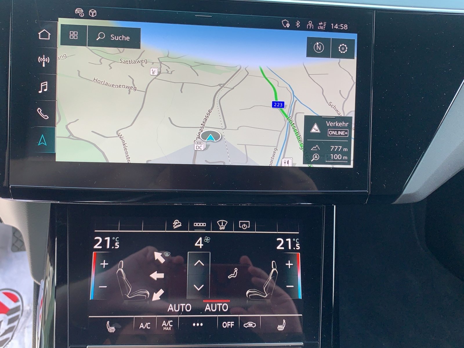 AUDI e-tron Sportback 55 S line, Elektro, Occasion / Gebraucht, Automatik - 5